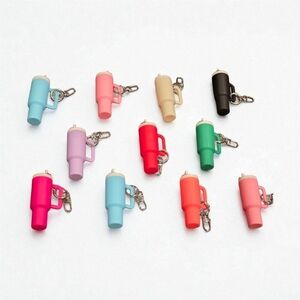 Y2K Fashion Stanley cup look Charm & Chapstick Holder